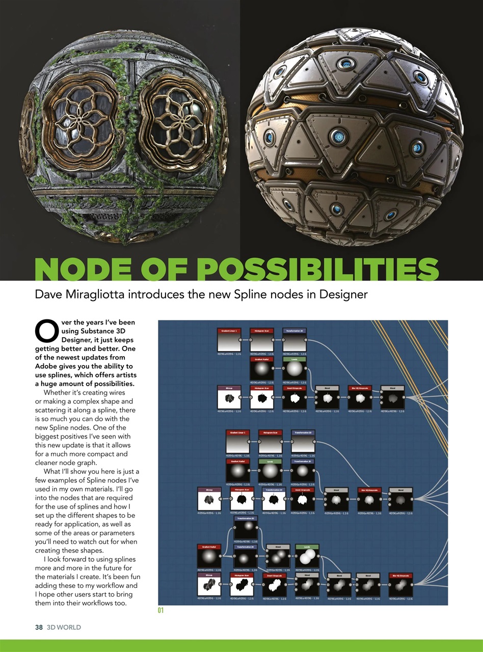 3D World Preview Pages