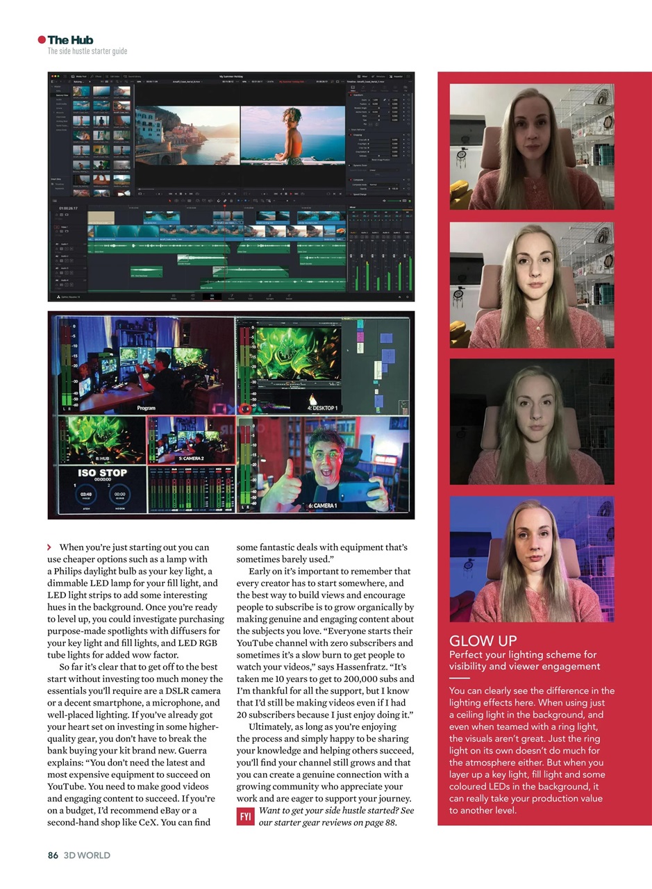 3D World Preview Pages