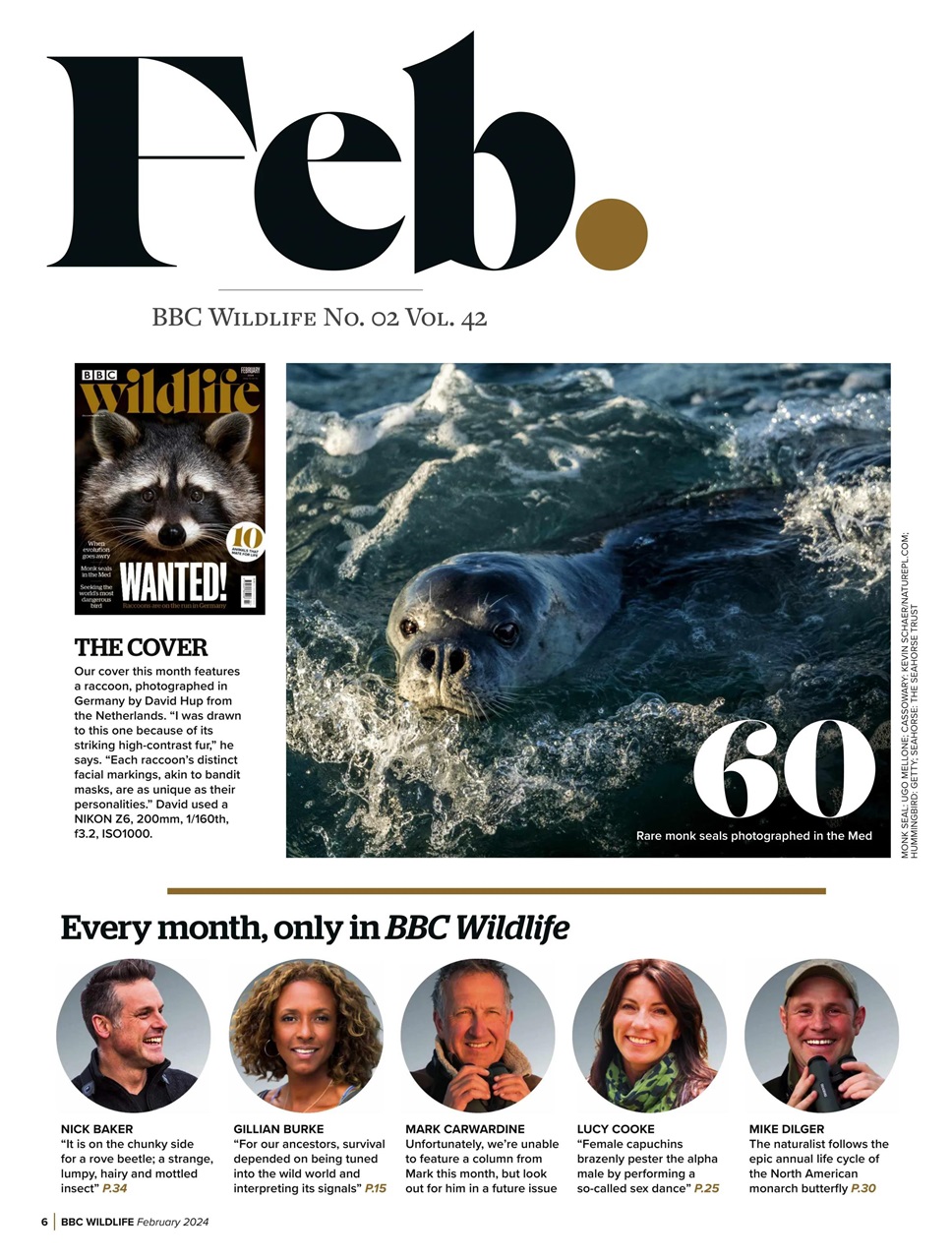 BBC Wildlife Magazine Preview Pages