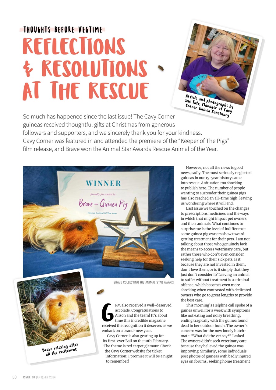Guinea Pig Magazine Preview Pages