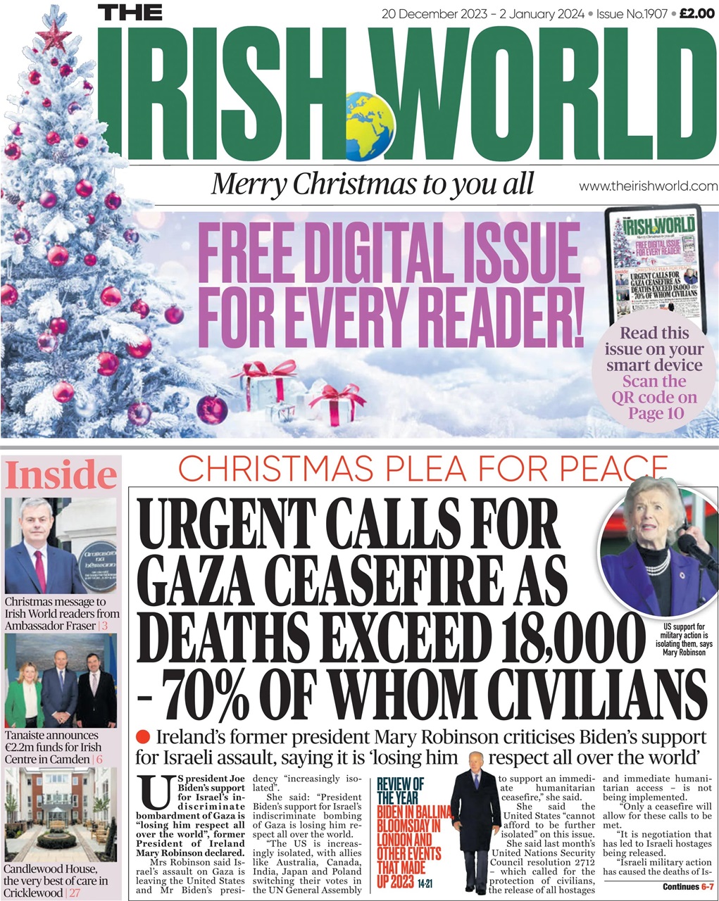 Irish World Preview Pages