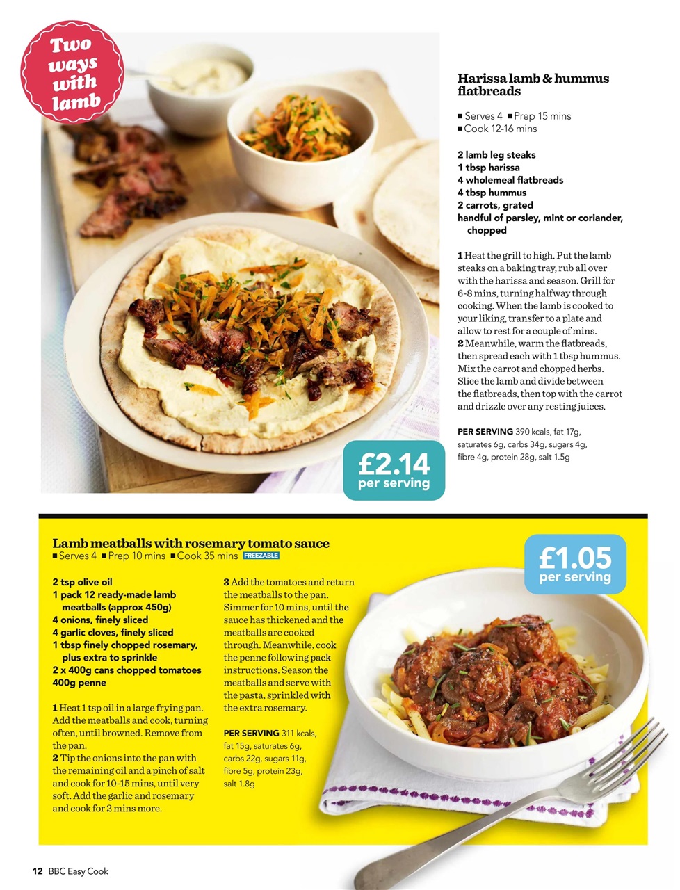 Easy Cook Magazine Preview Pages