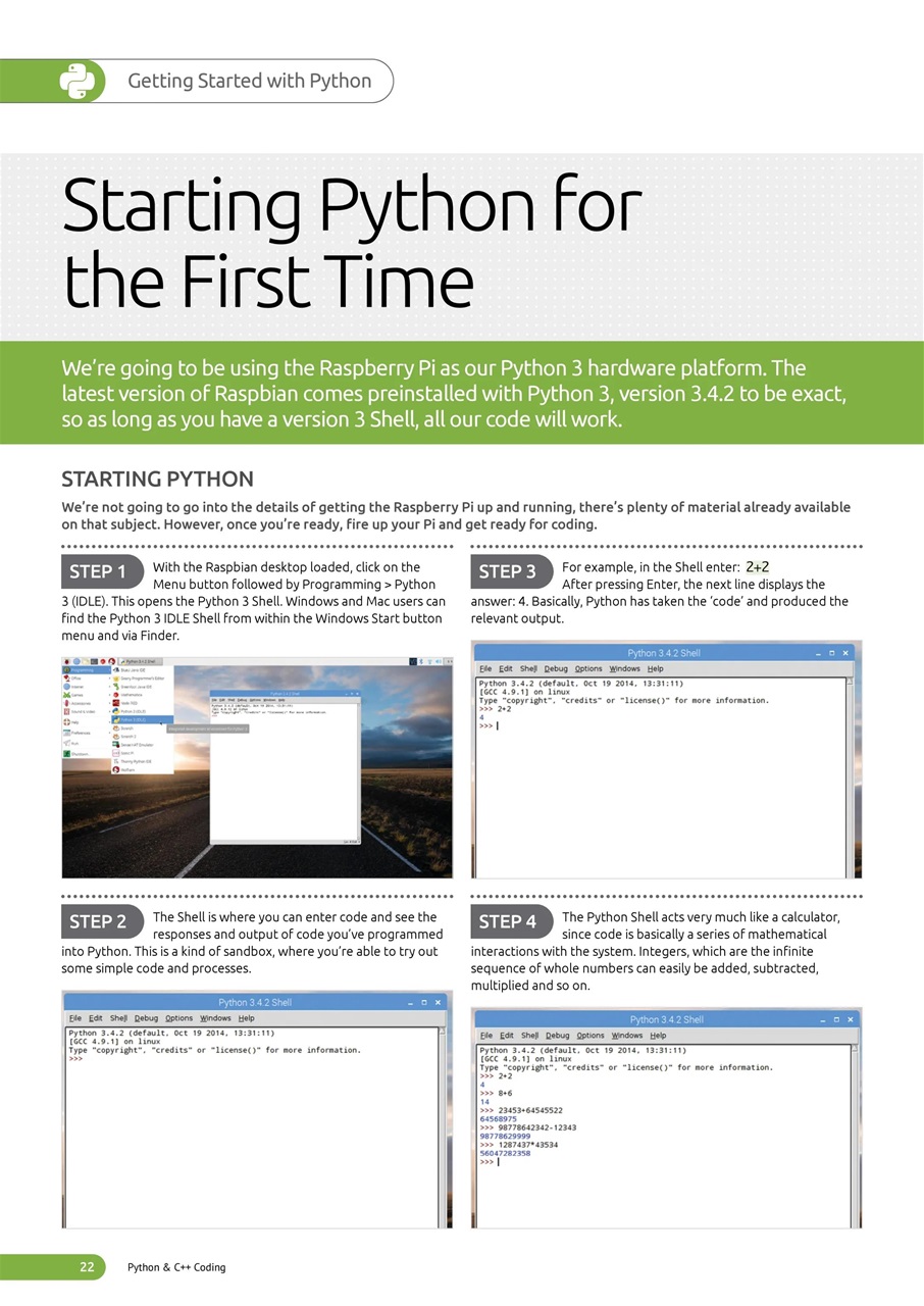 Python & C++ The Complete Manual Preview Pages