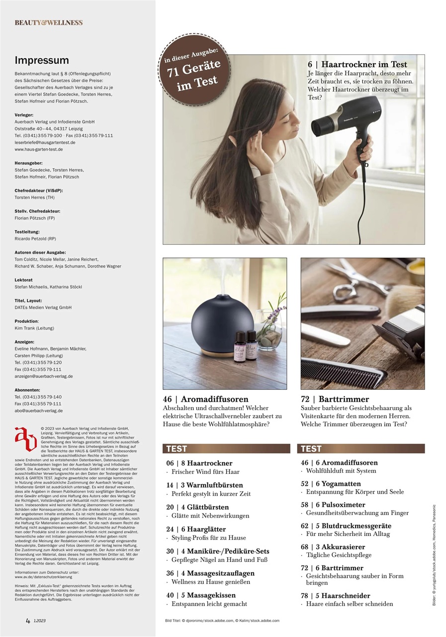 Beauty & Wellness Preview Pages