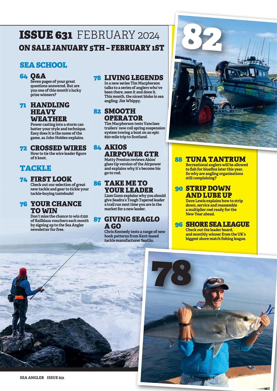 Sea Angler Preview Pages