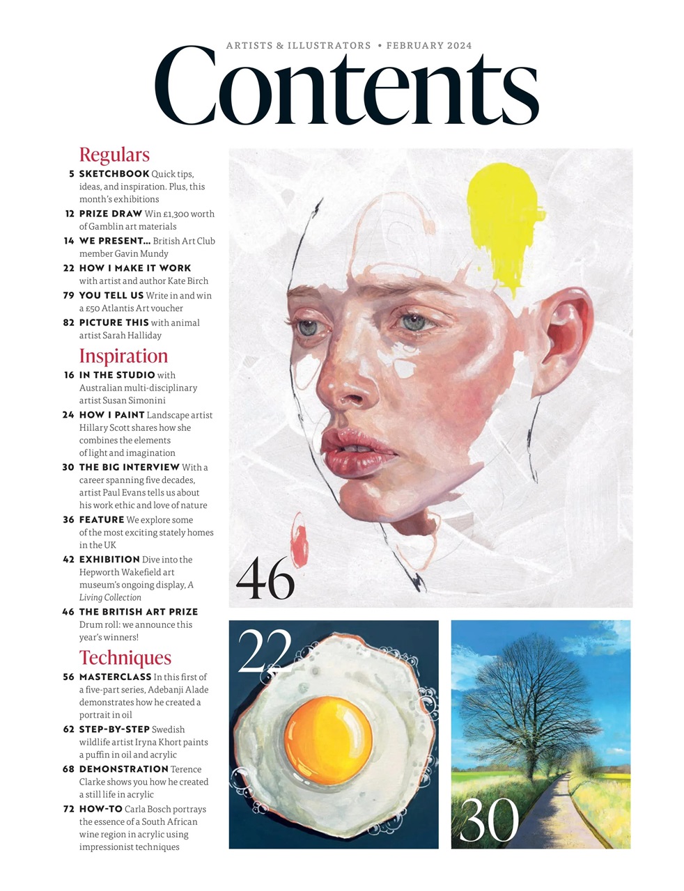 Artists & Illustrators Preview Pages