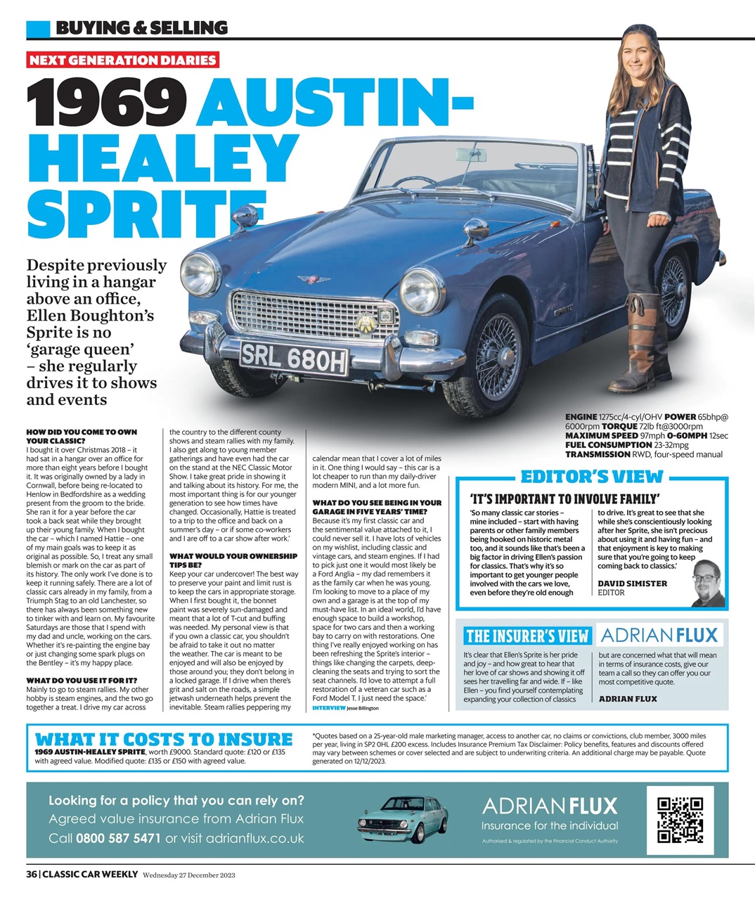 Classic Car Weekly Preview Pages