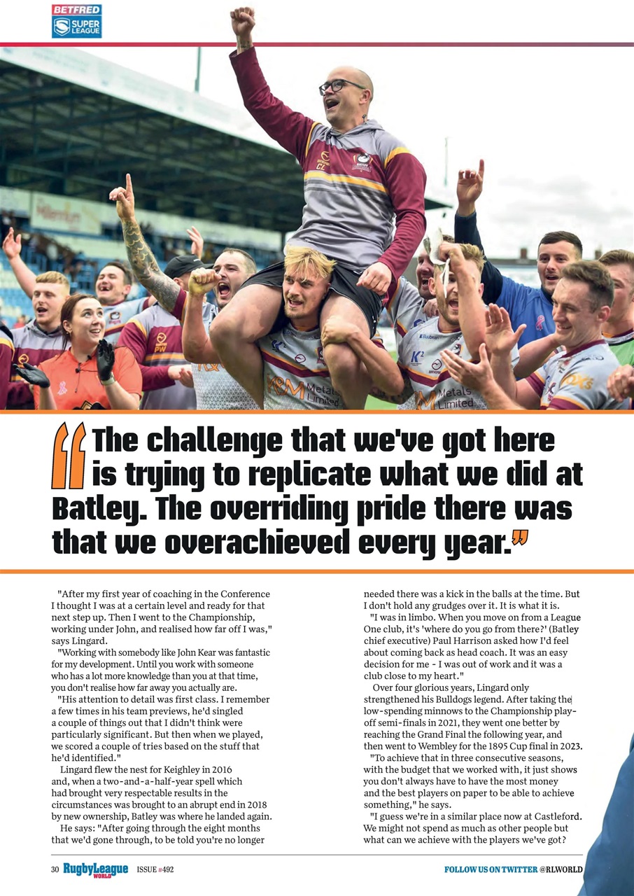 Rugby League World Preview Pages