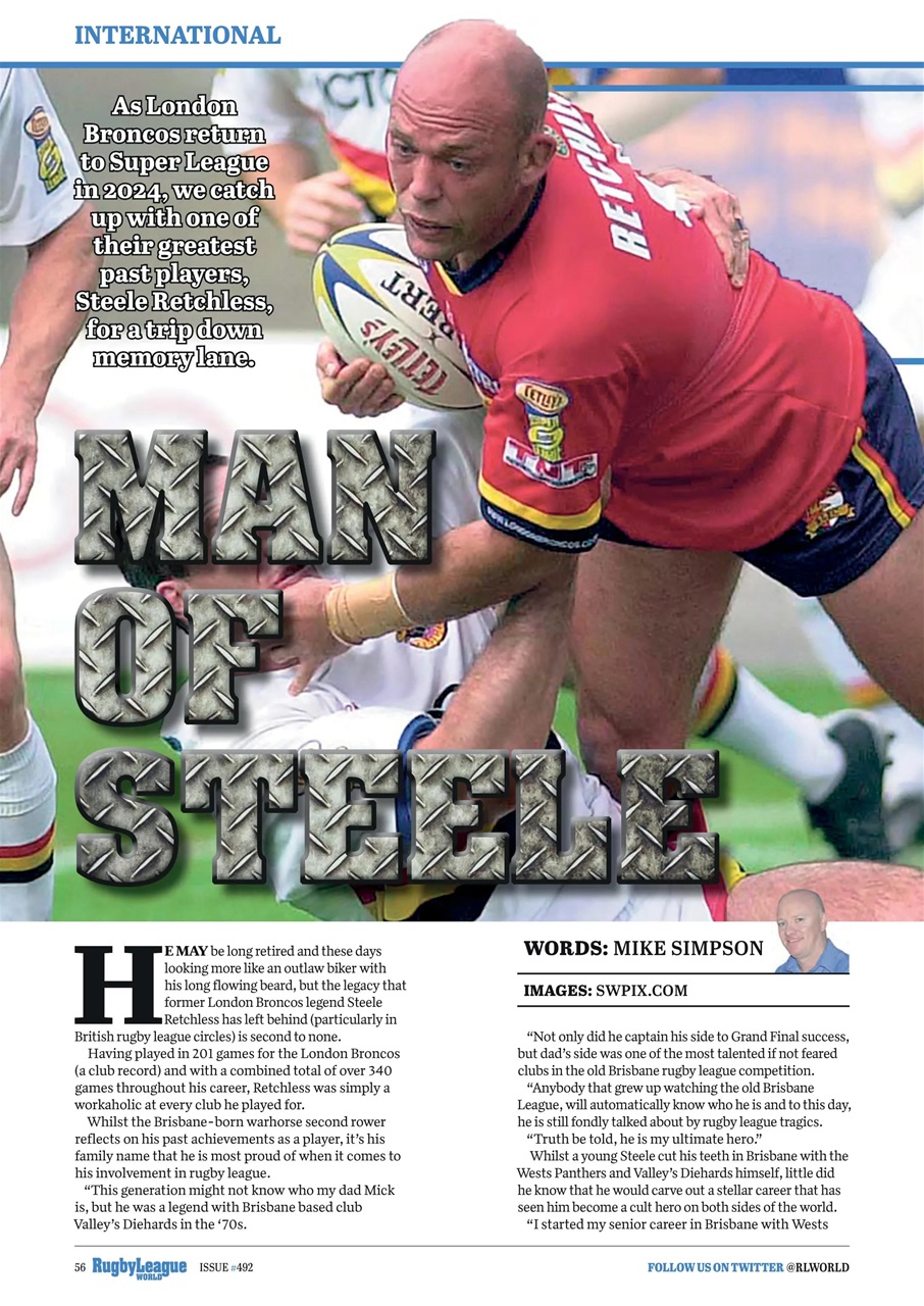 Rugby League World Preview Pages