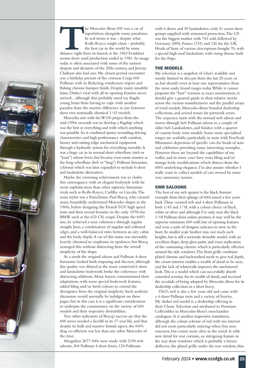 Diecast Collector Preview Pages