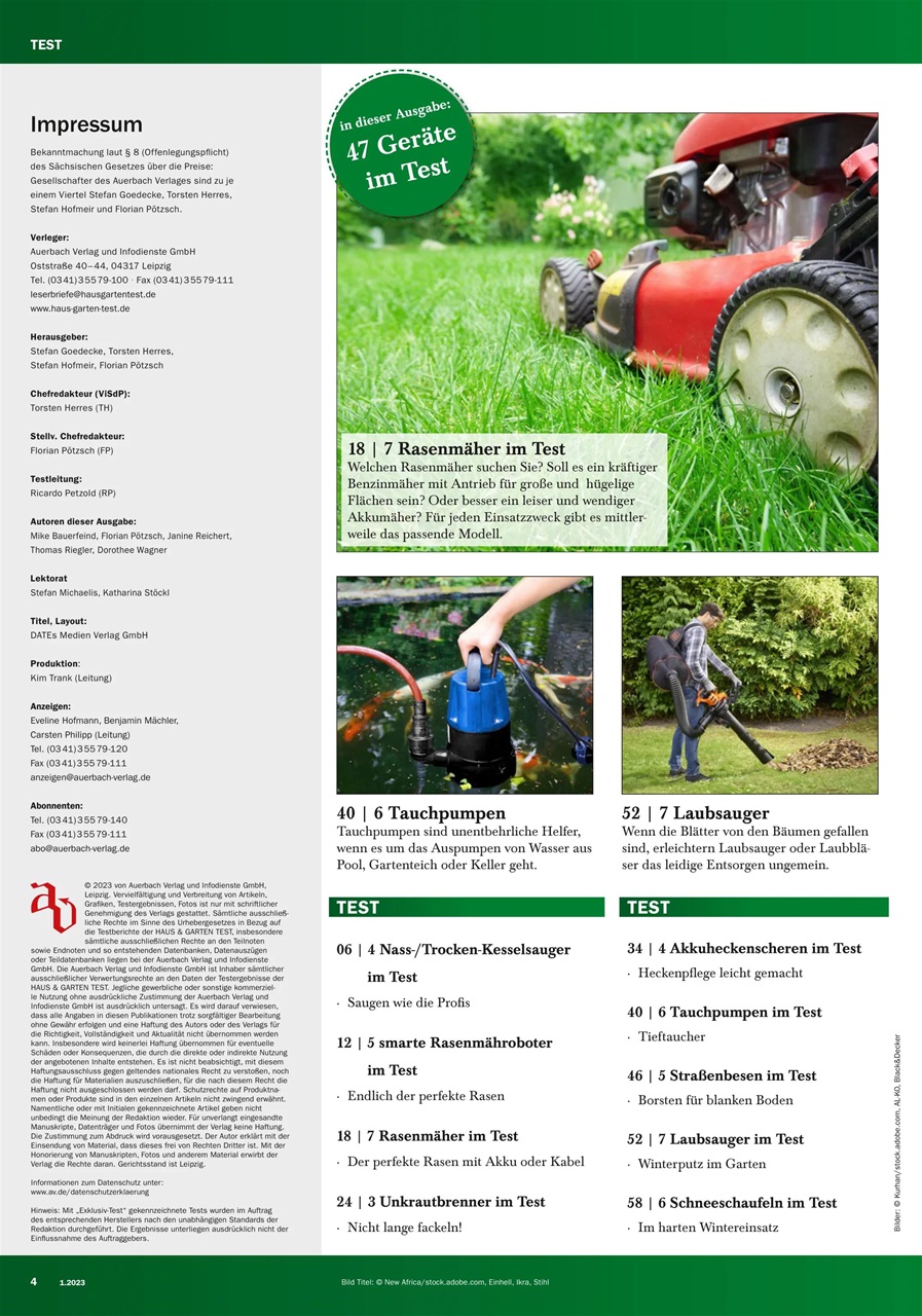 Meine Gartenwelt Preview Pages