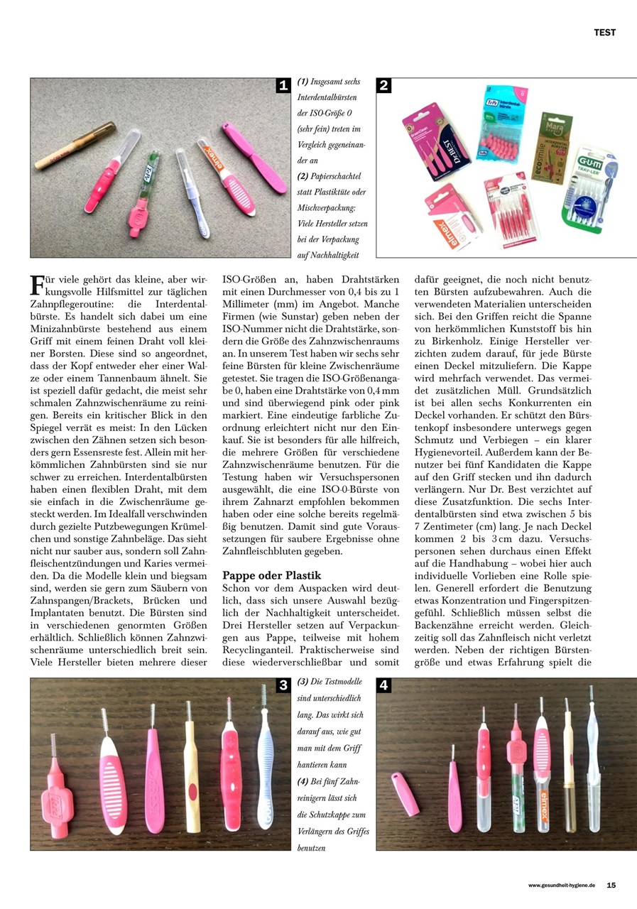 Gesundheit & Hygiene Preview Pages