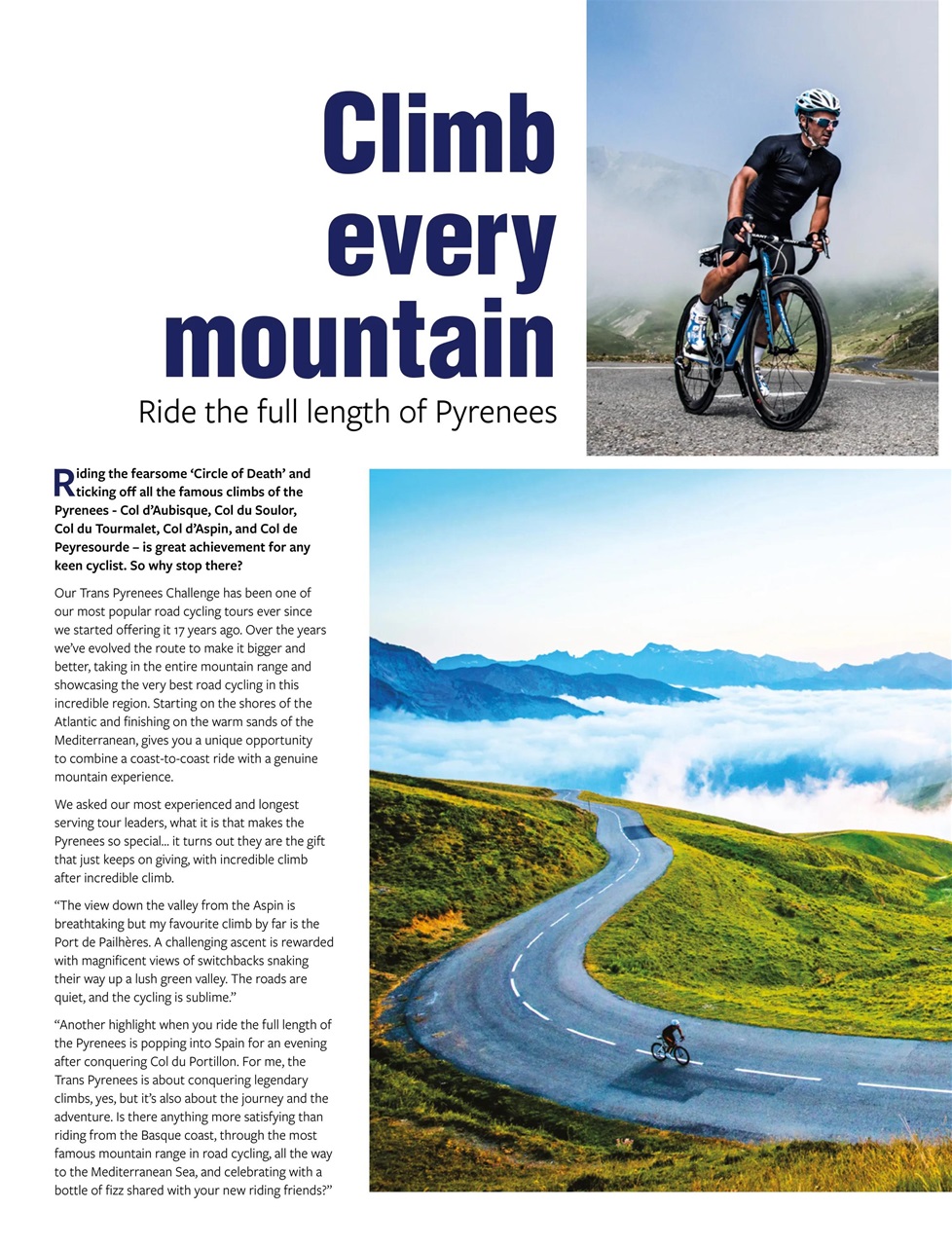 Cyclist Preview Pages