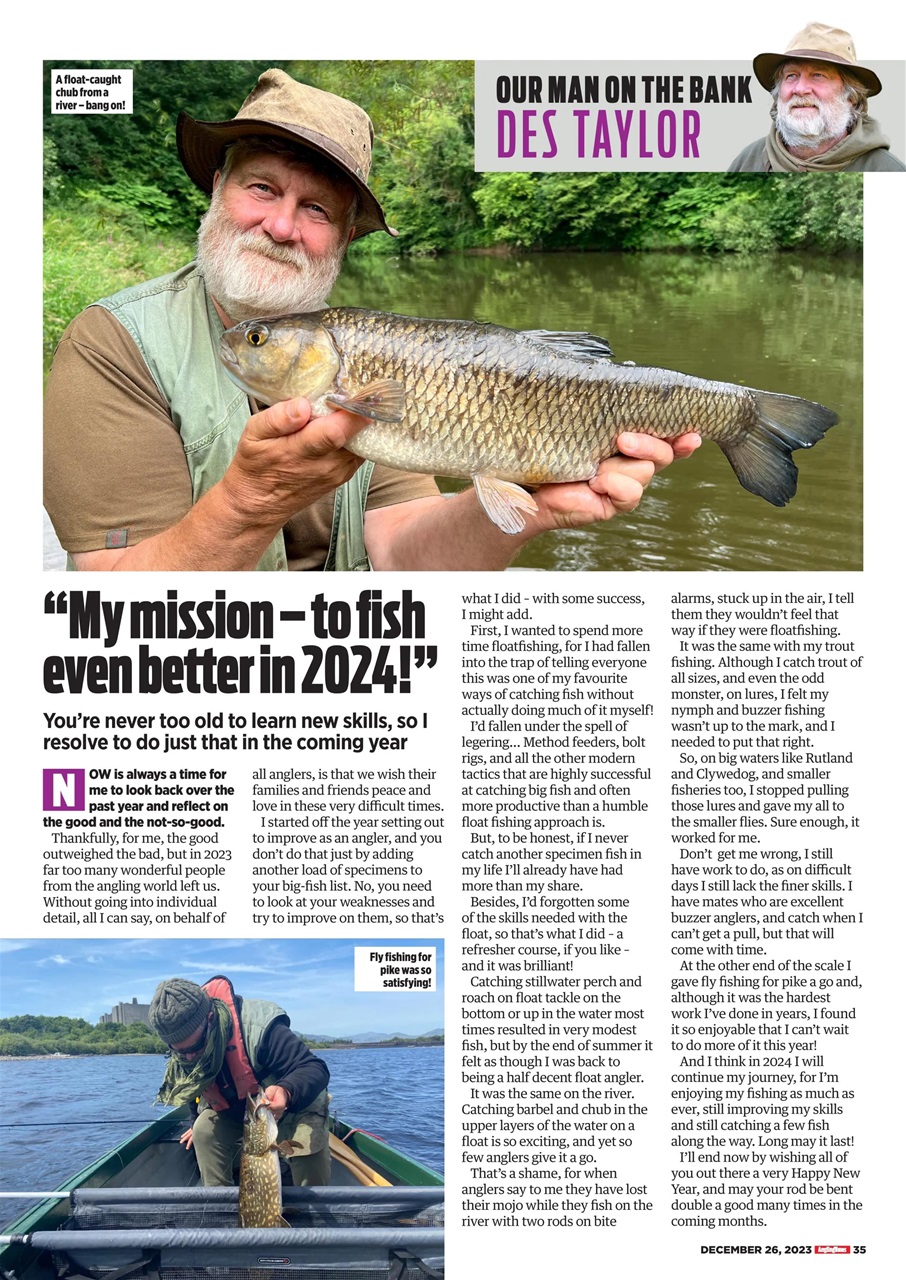 Angling Times Preview Pages
