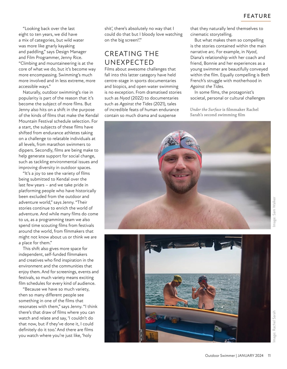 Outdoor Swimmer Preview Pages