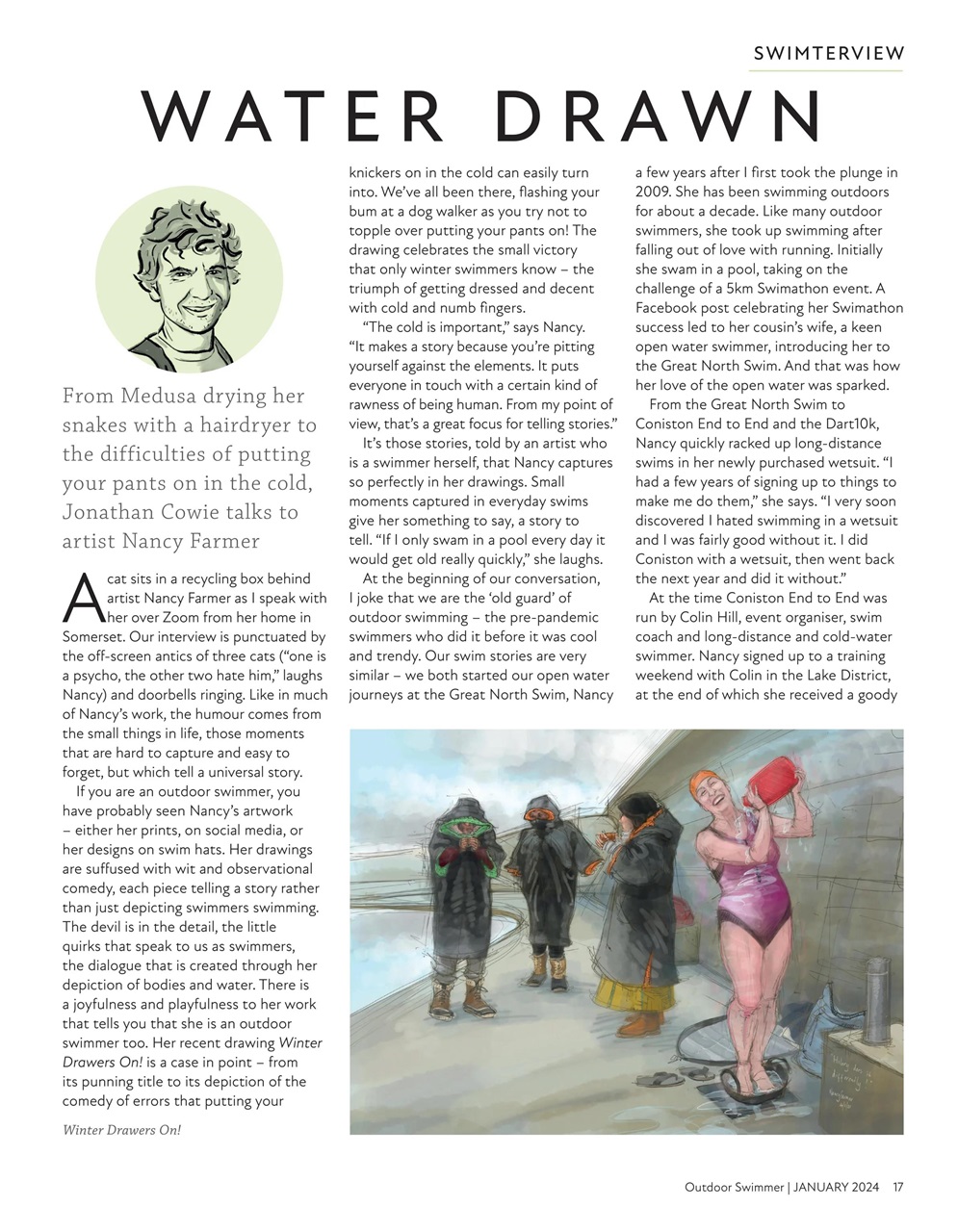 Outdoor Swimmer Preview Pages