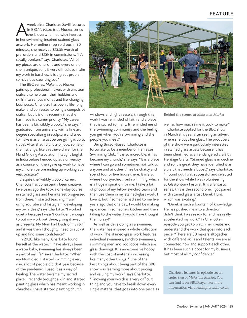 Outdoor Swimmer Preview Pages