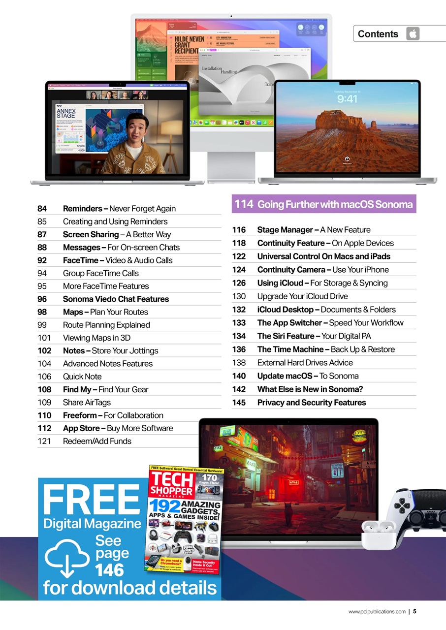 Mac + MacBook User Preview Pages