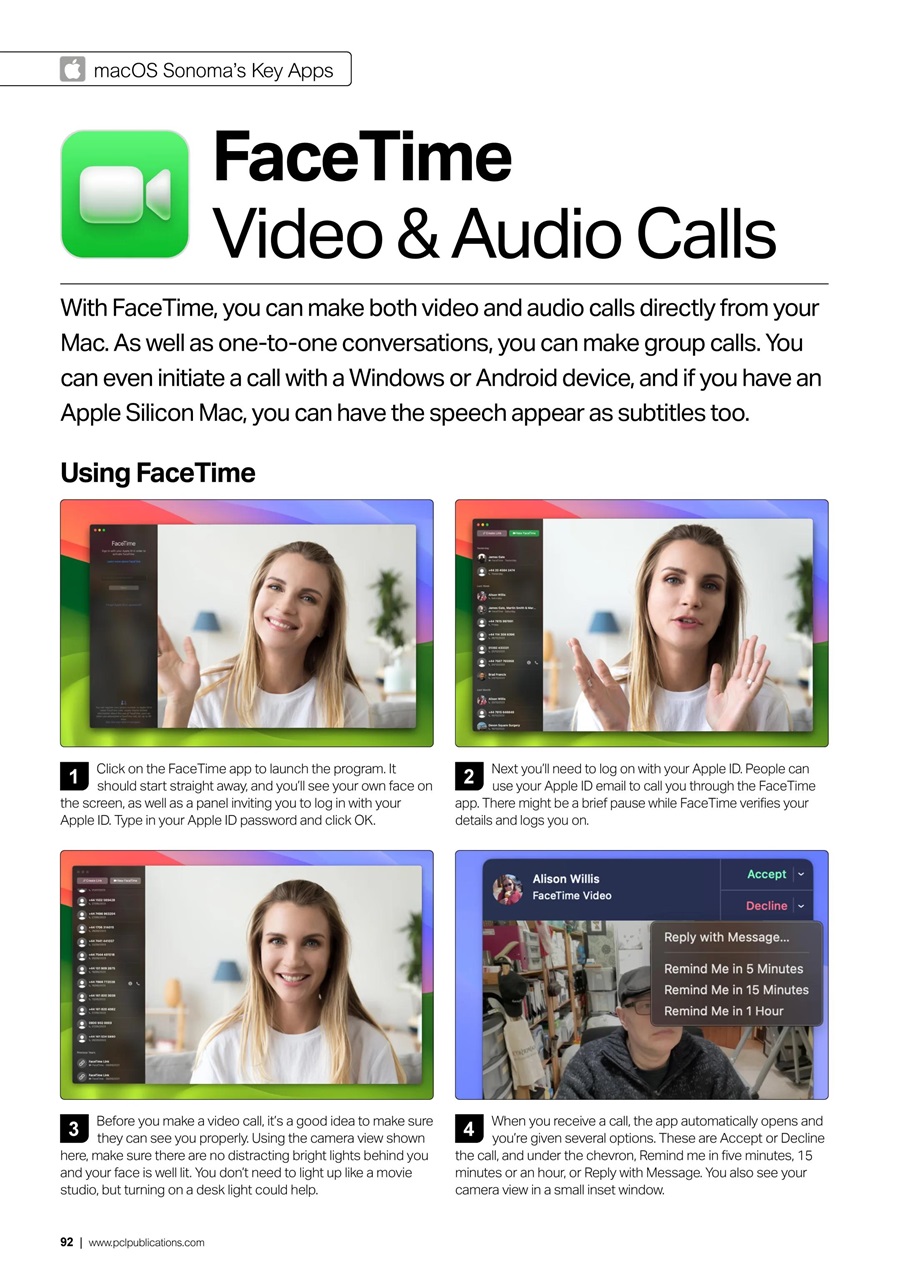 Mac + MacBook User Preview Pages
