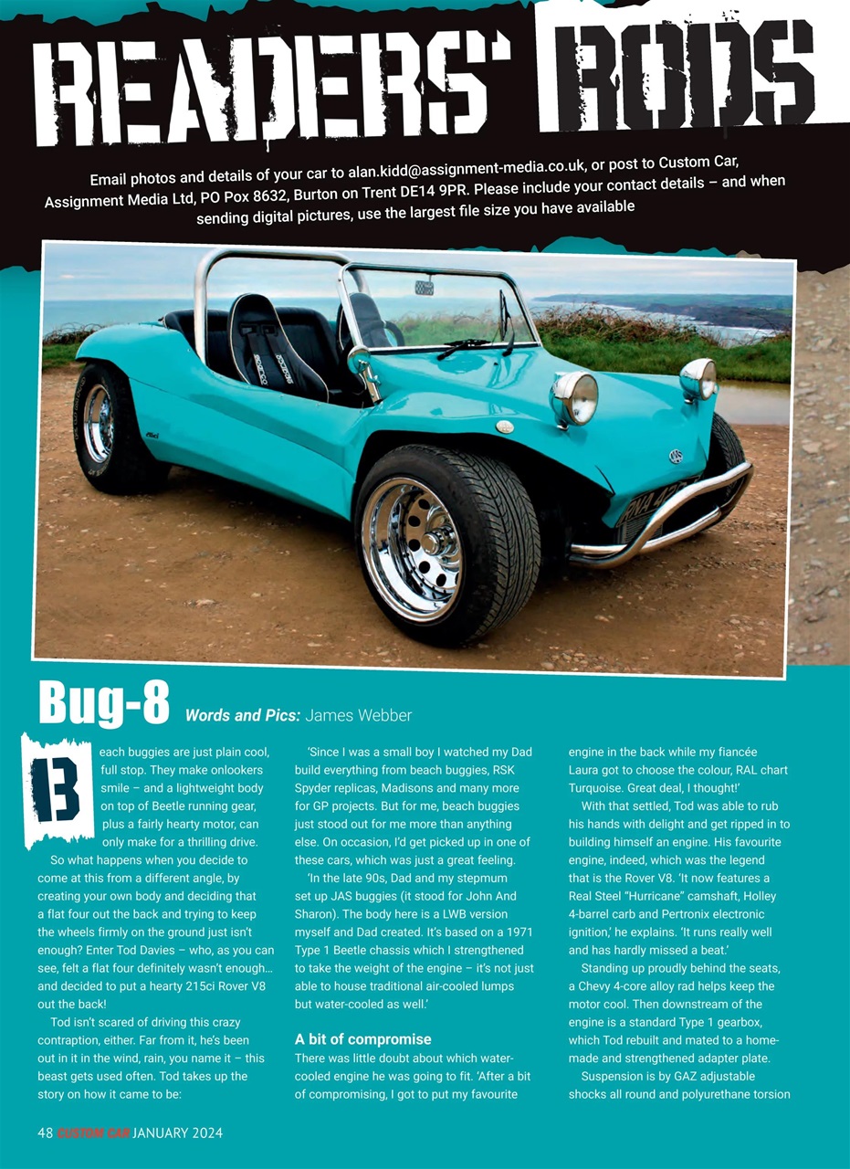 Custom Car Preview Pages