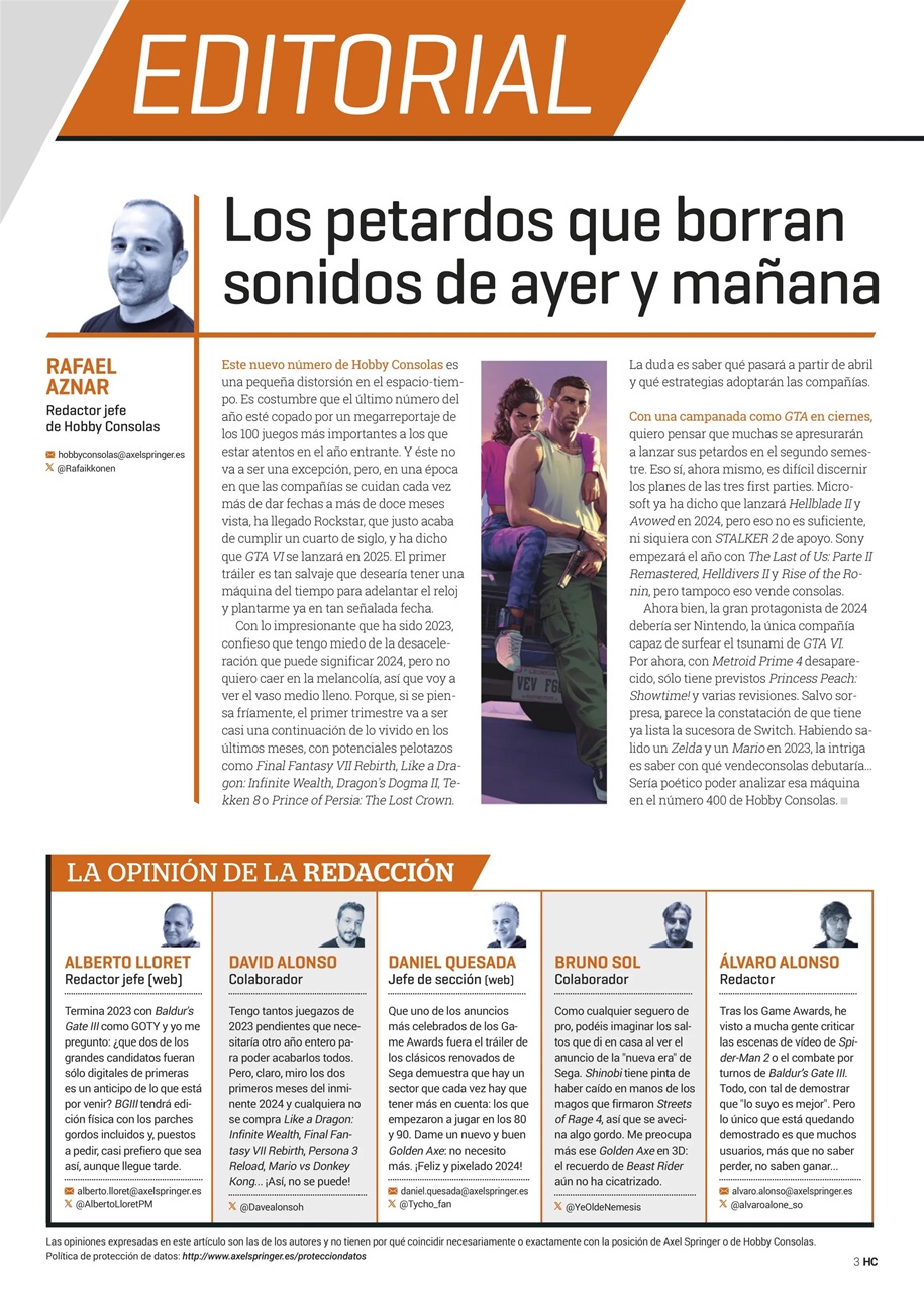 Hobby Consolas Preview Pages