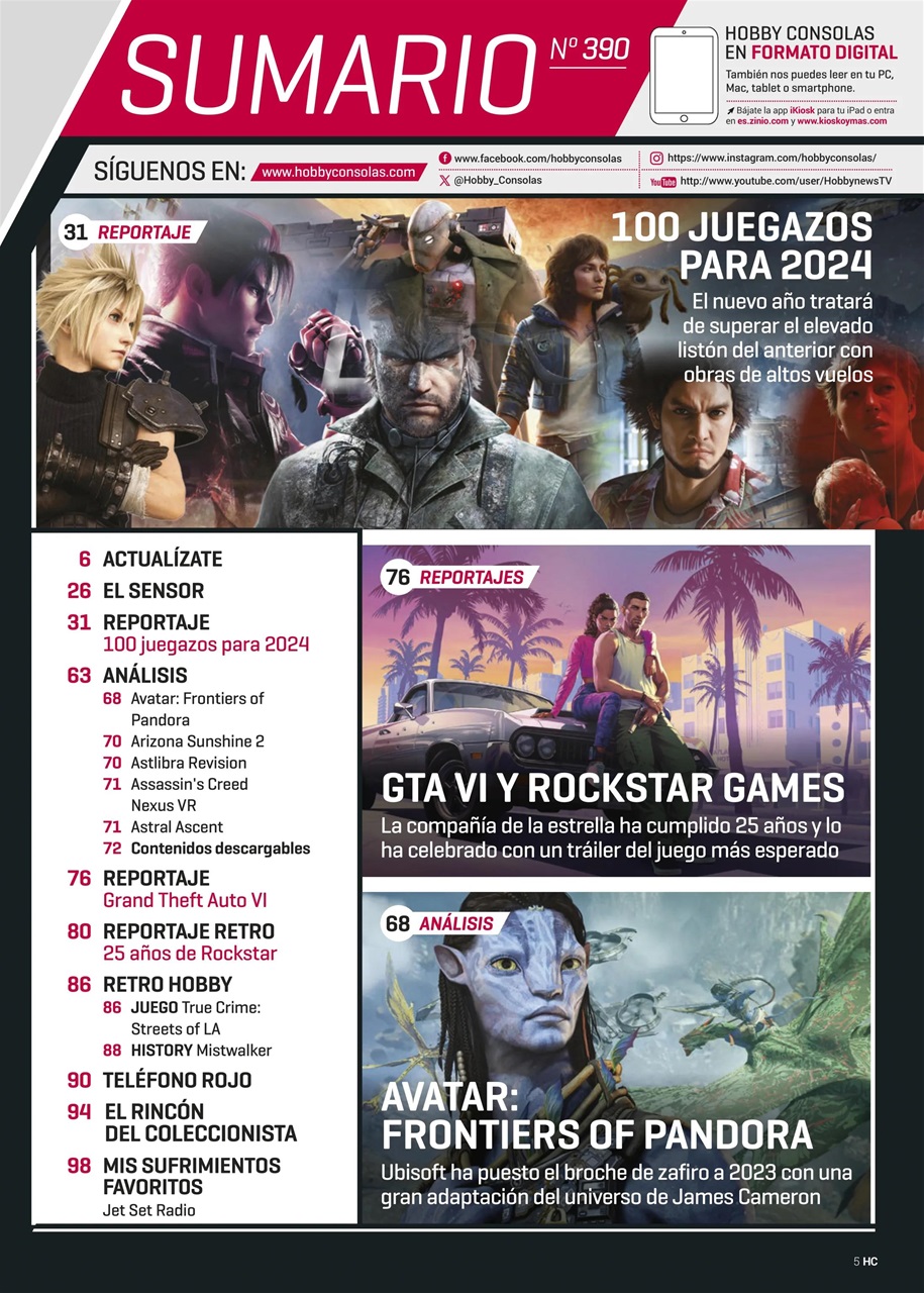 Hobby Consolas Preview Pages