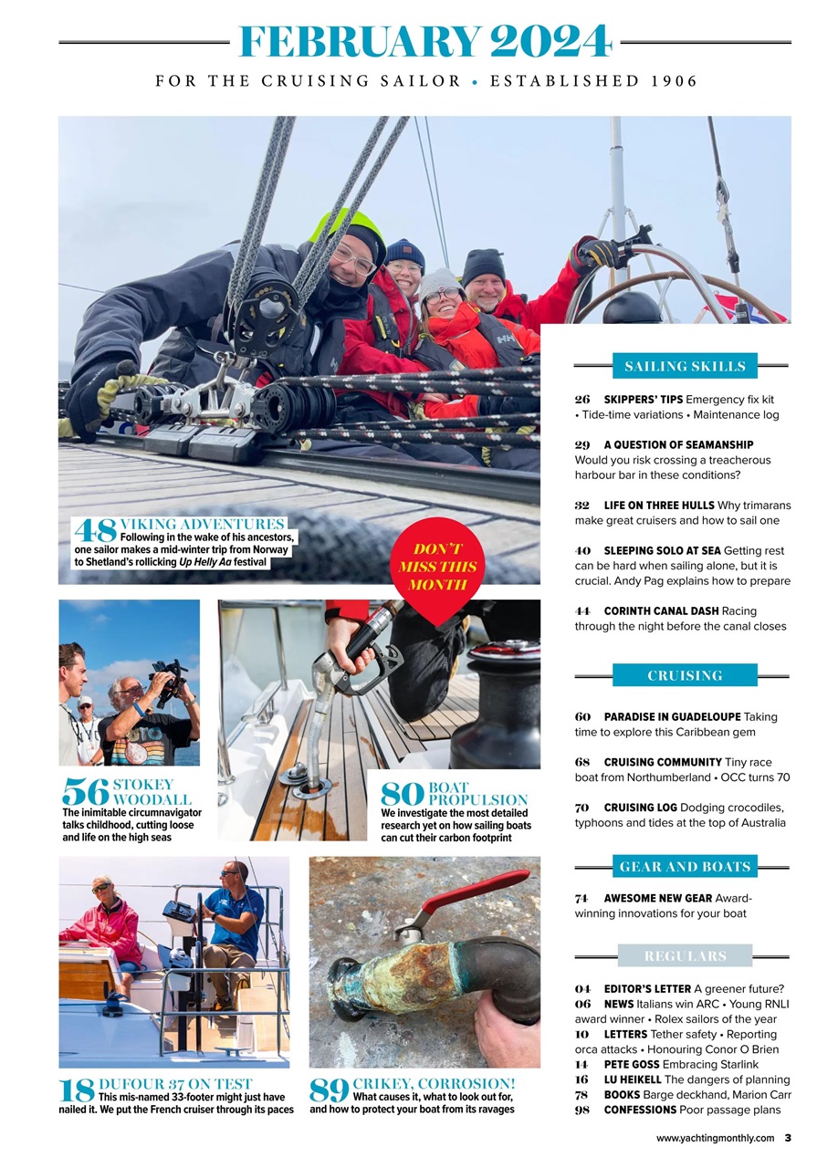 Yachting Monthly Preview Pages