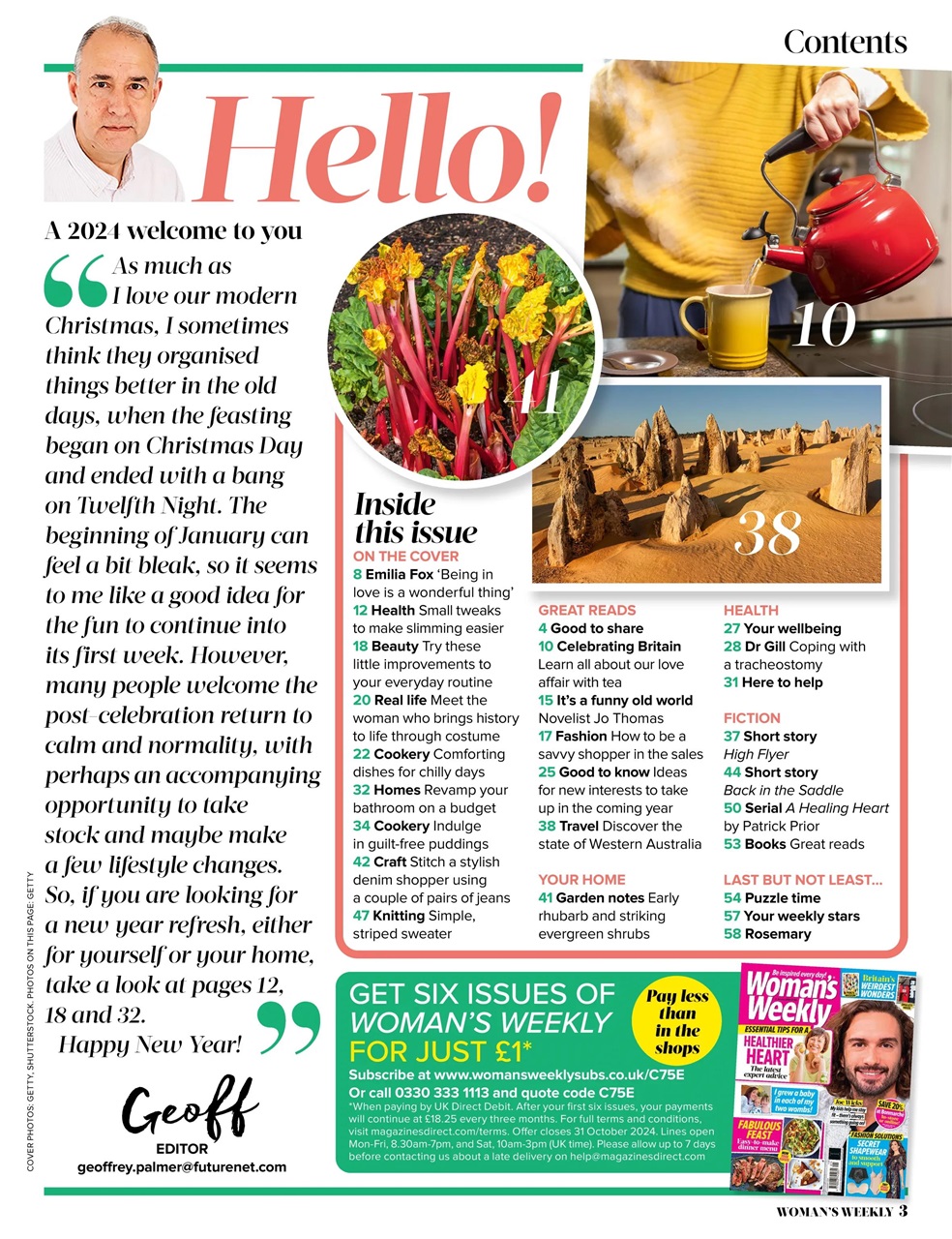 Woman's Weekly Preview Pages