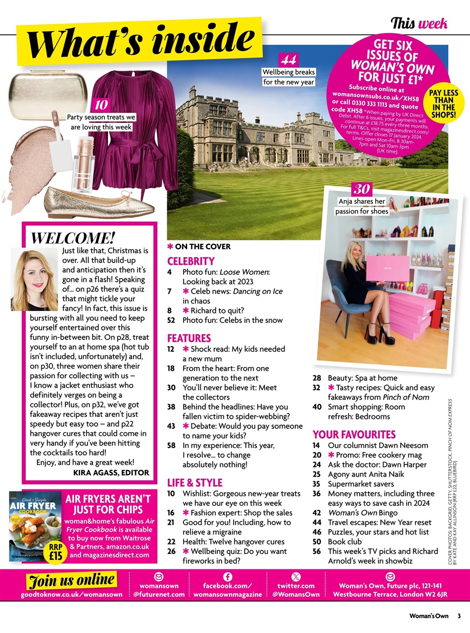 Woman's Own Preview Pages