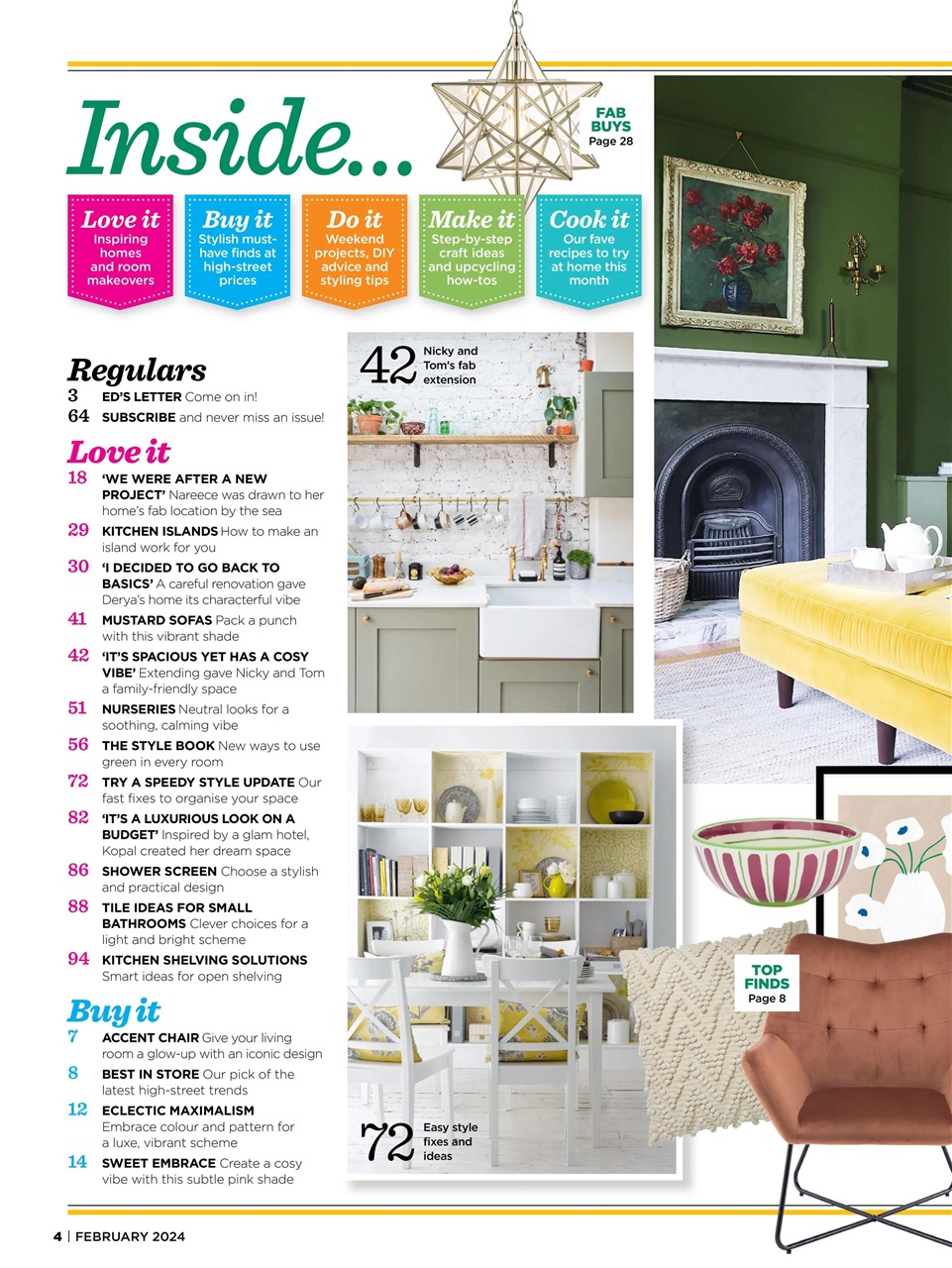 Style at Home Preview Pages