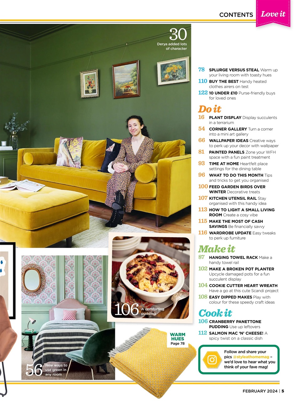 Style at Home Preview Pages