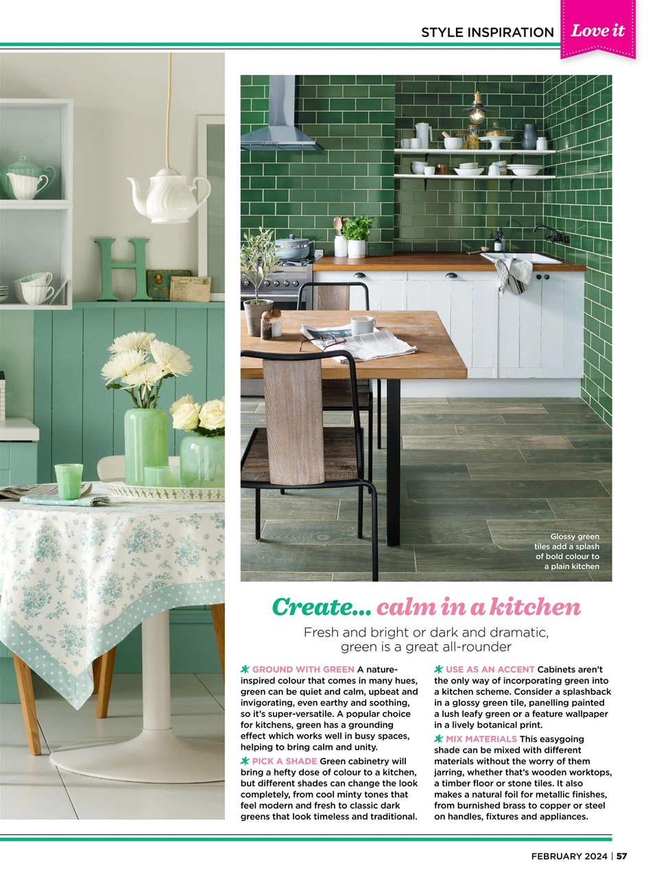 Style at Home Preview Pages