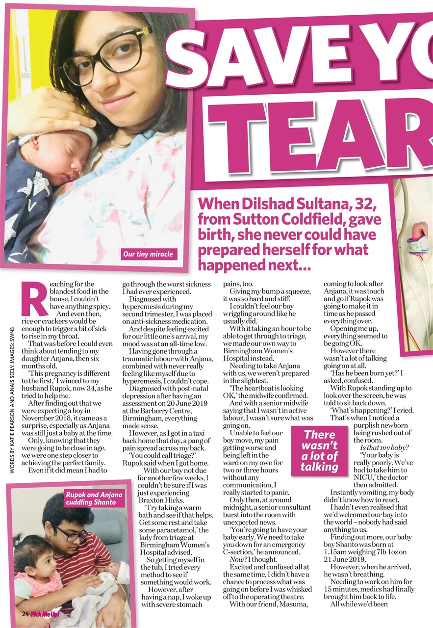 Pick Me Up Preview Pages