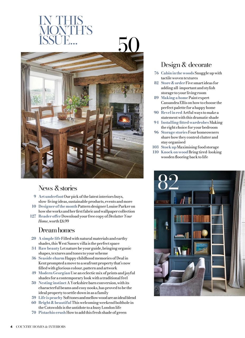 Country Homes & Interiors Preview Pages