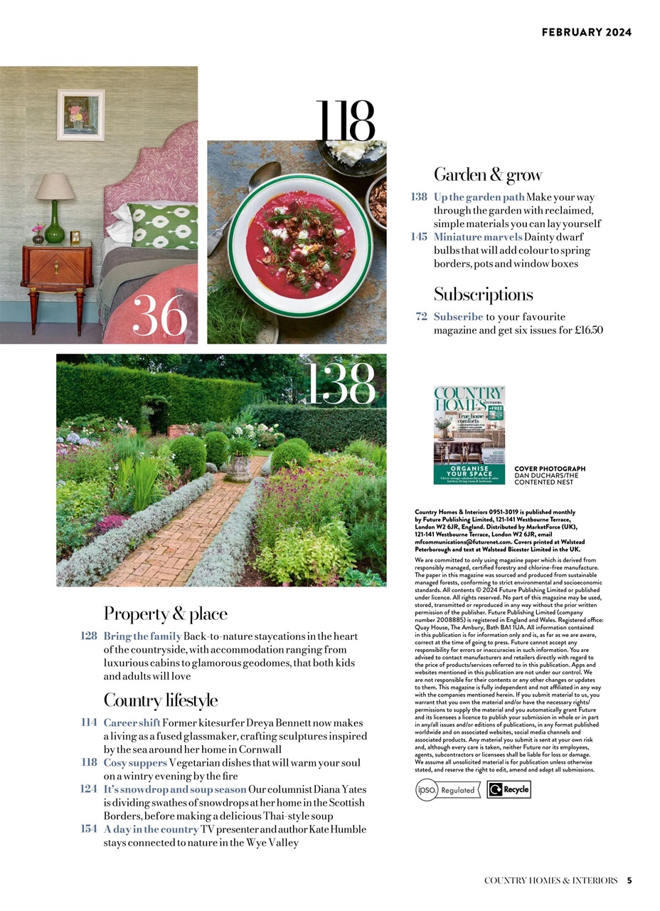 Country Homes & Interiors Preview Pages