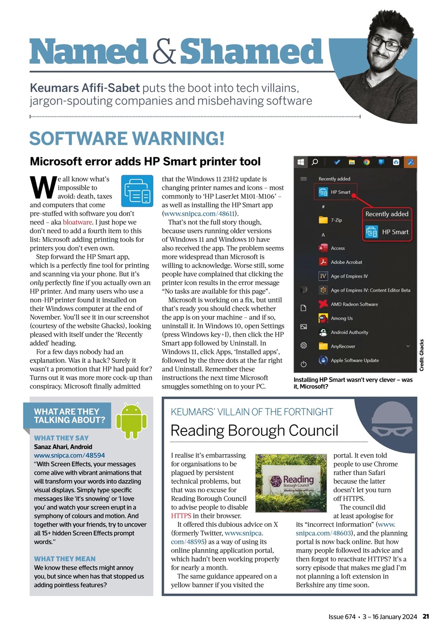 Computer Active Preview Pages