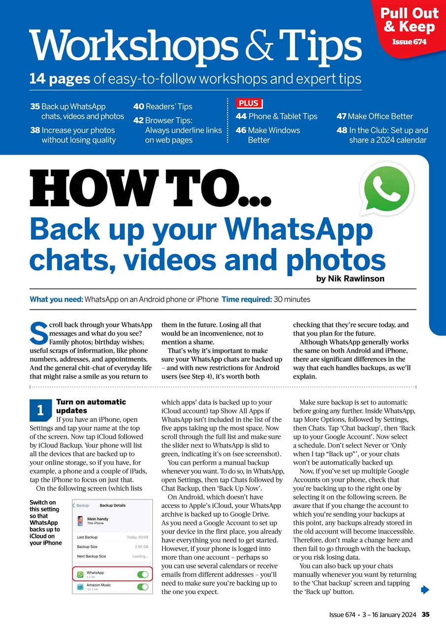 Computer Active Preview Pages