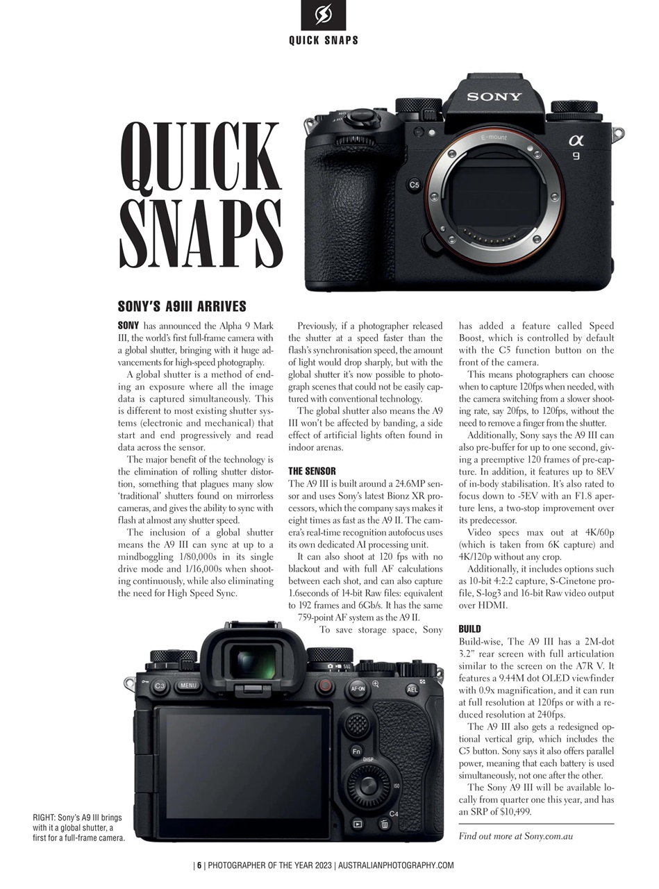 Australian Photography Preview Pages