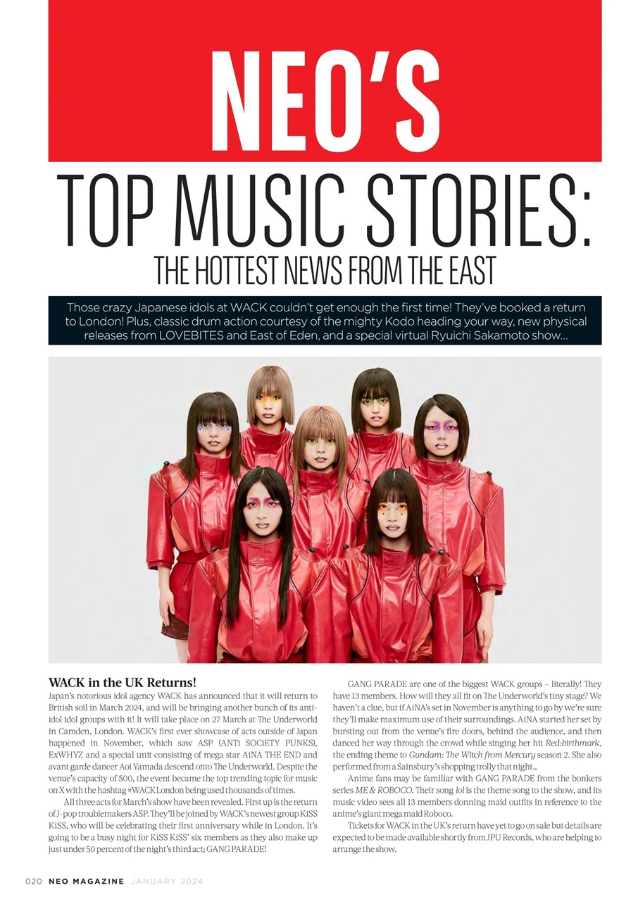 NEO Magazine Preview Pages