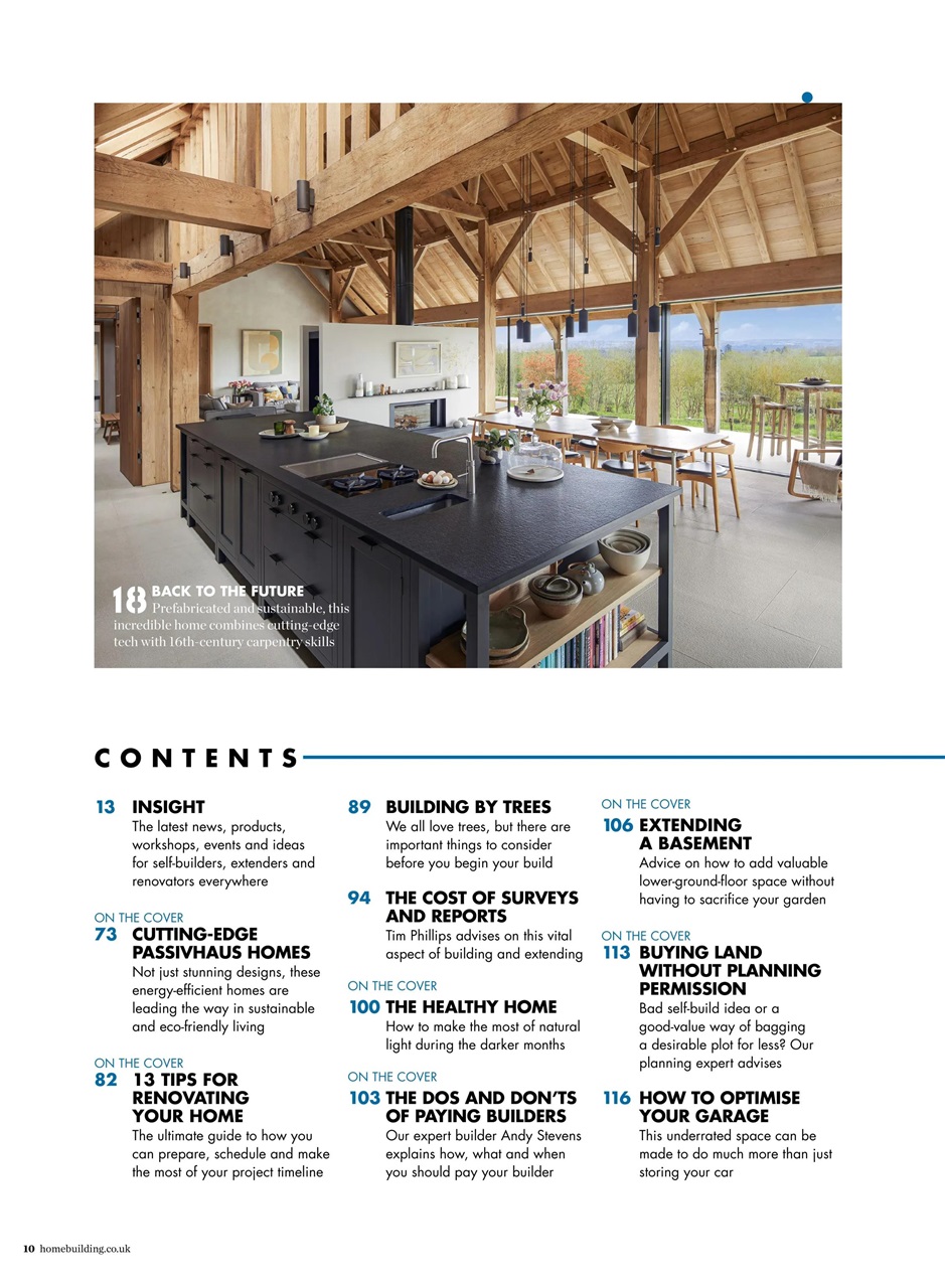 Homebuilding & Renovating Magazine Preview Pages