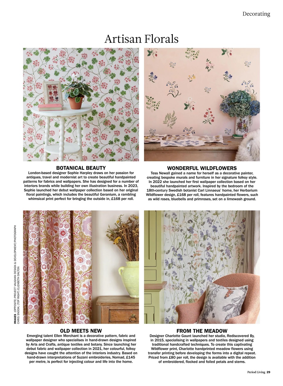 Period Living Magazine Preview Pages