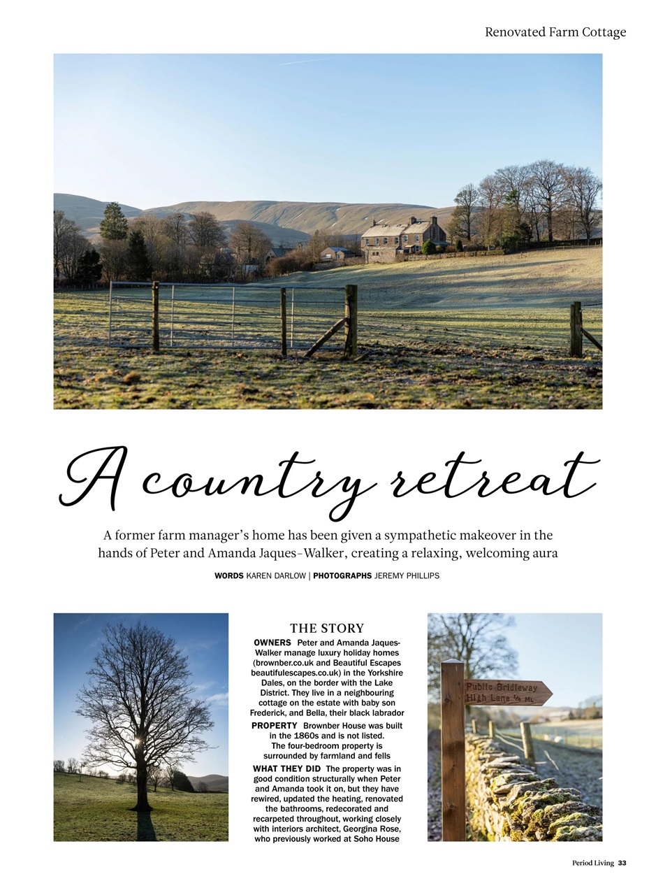 Period Living Magazine Preview Pages