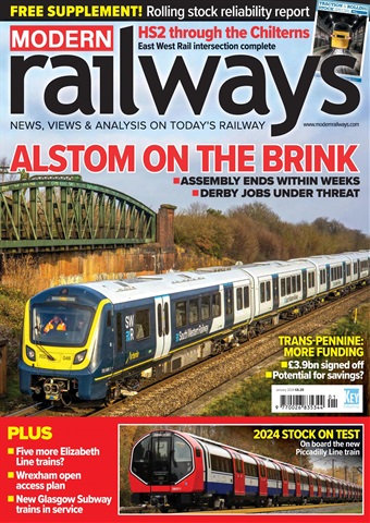 Modern Railways issue January 2024