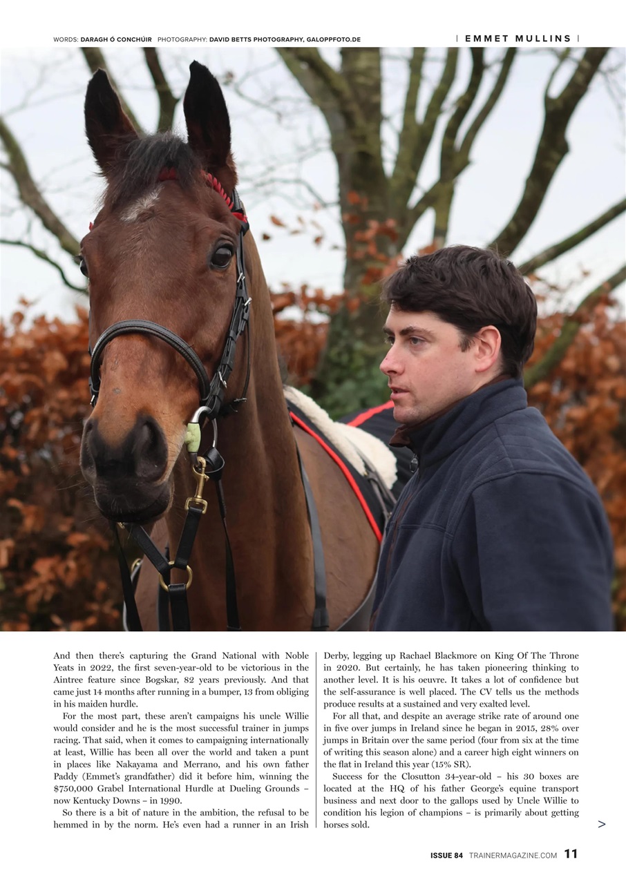 European Trainer Magazine - horse racing Preview Pages