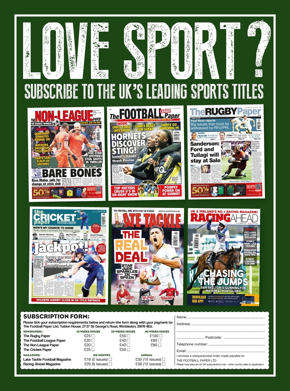 Racing Ahead Preview Pages