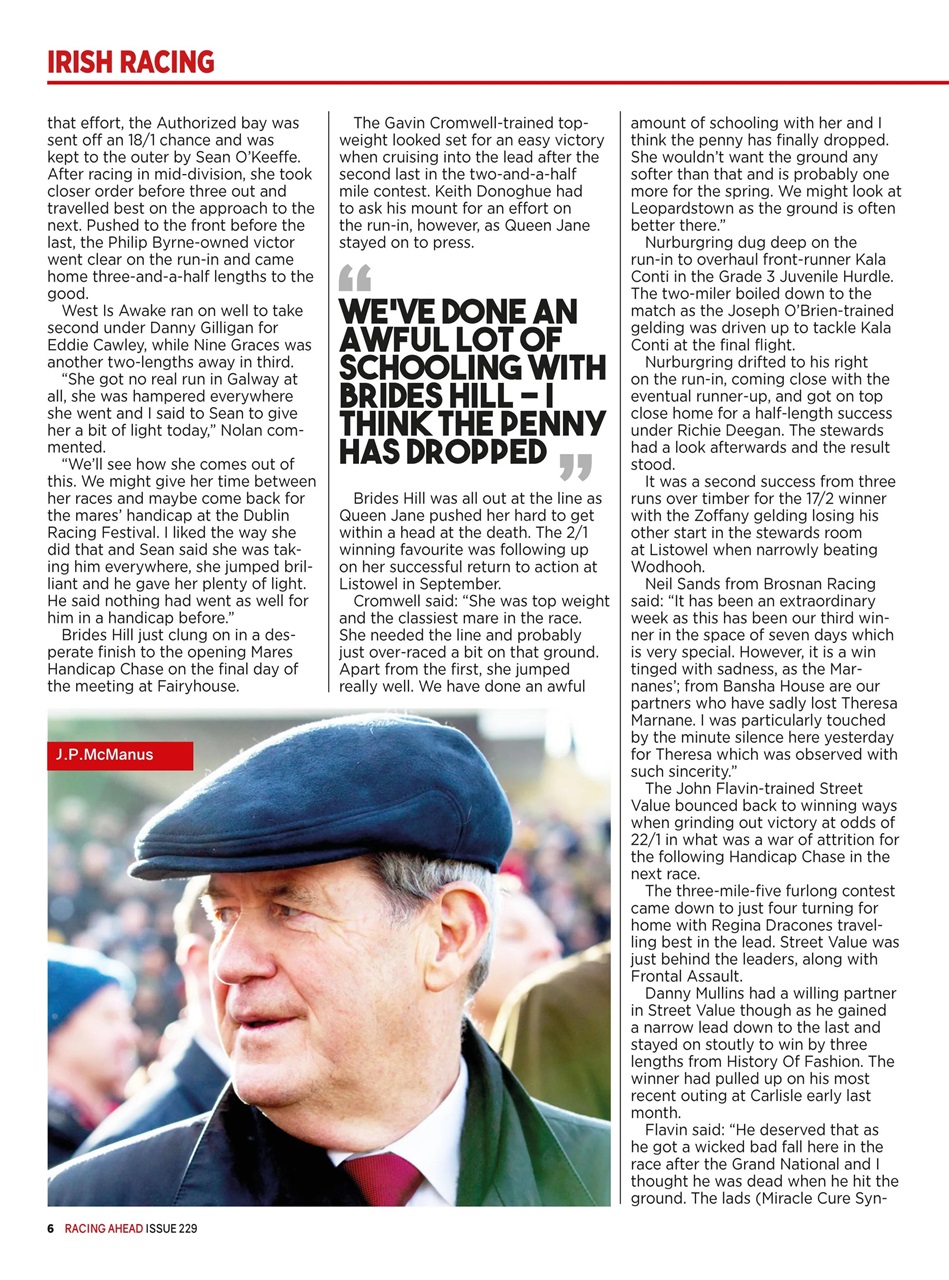 Racing Ahead Preview Pages