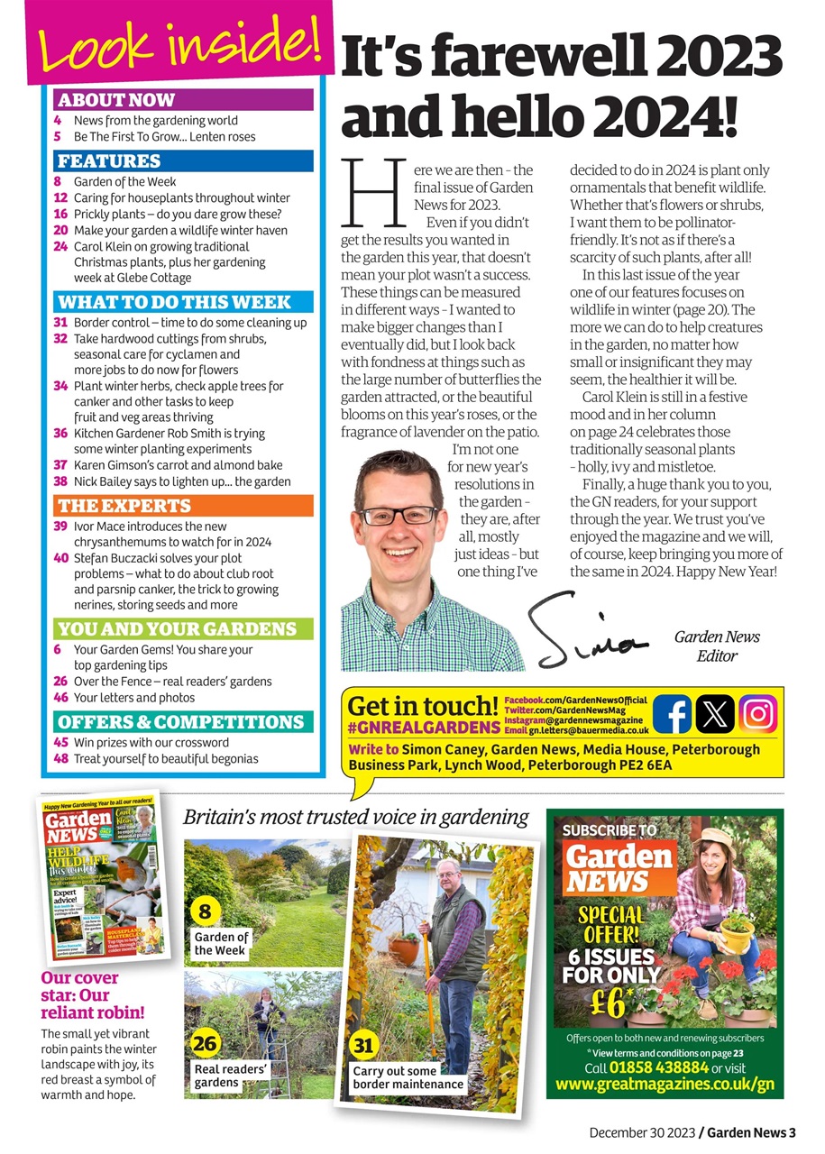 Garden News Preview Pages