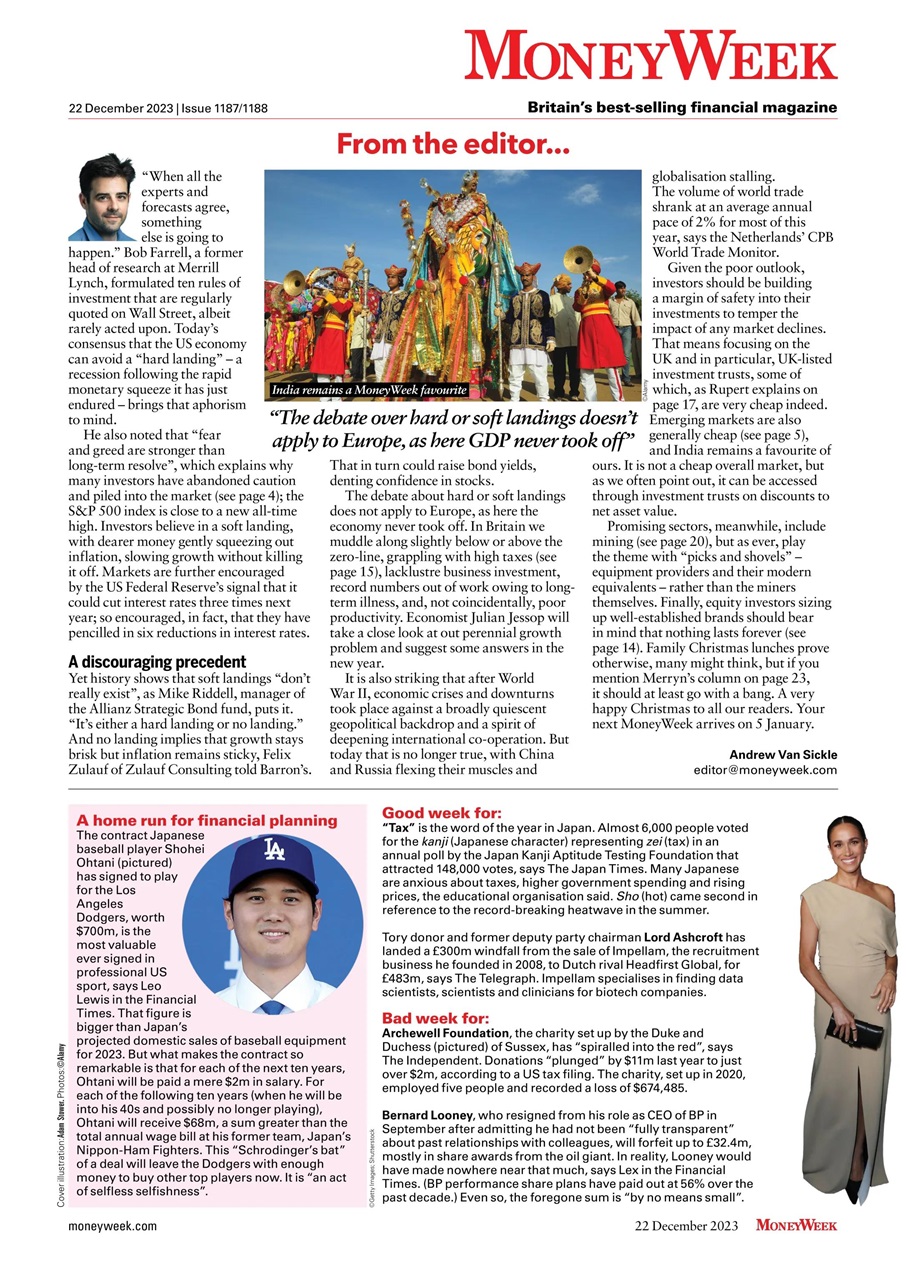 MoneyWeek Preview Pages