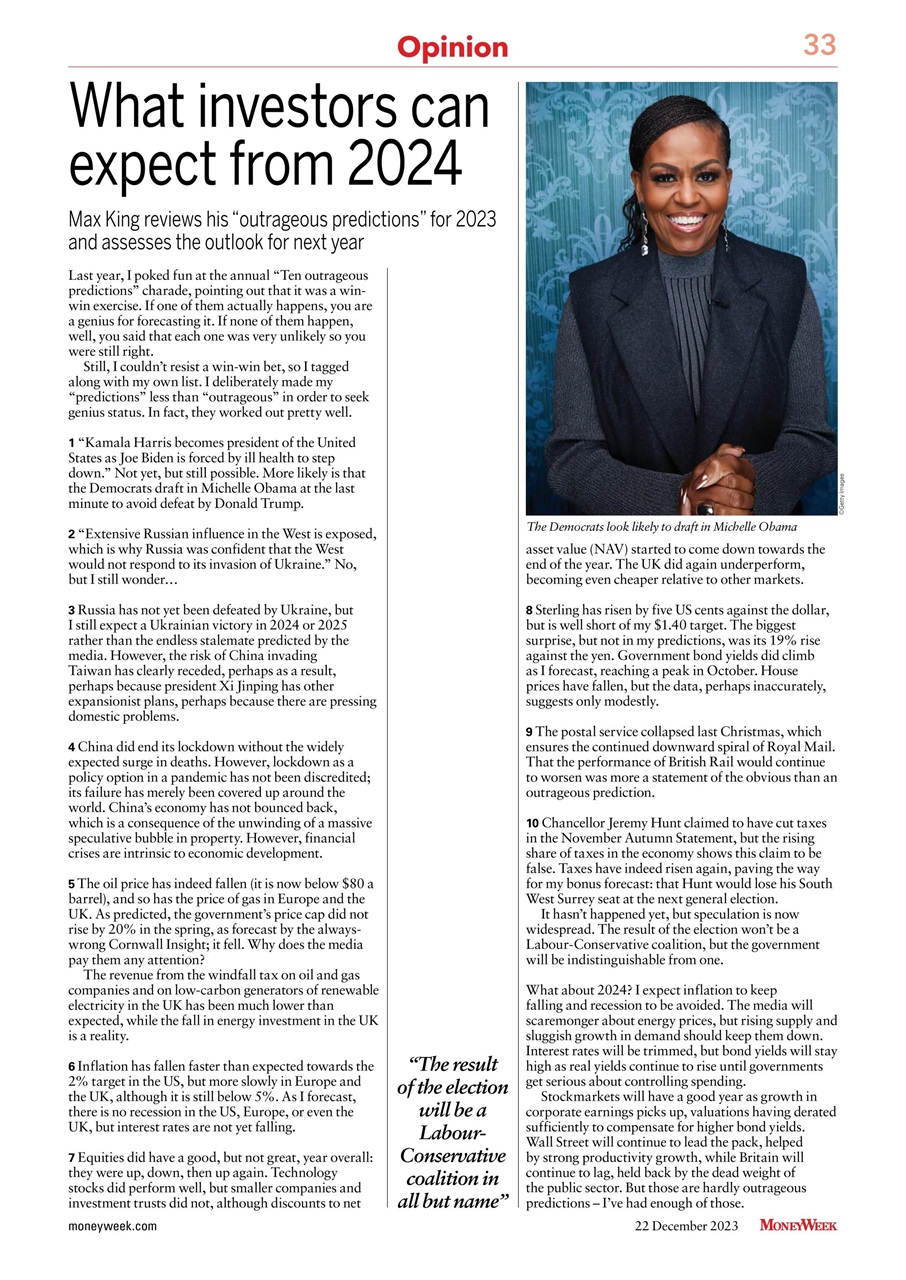 MoneyWeek Preview Pages