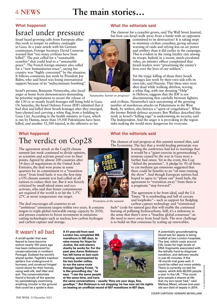 The Week Preview Pages